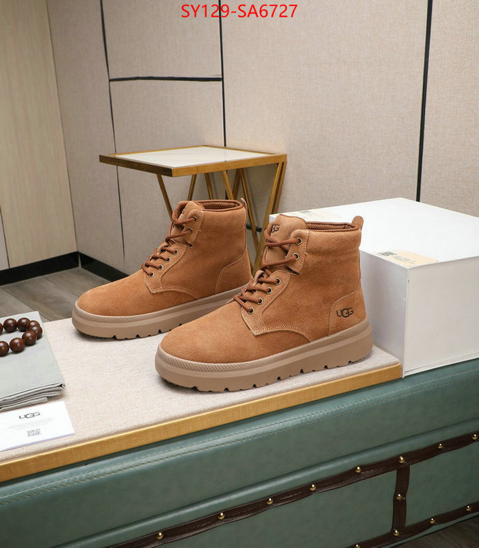 Men Shoes-UGG how to buy replica shop ID: SA6727 $: 129USD