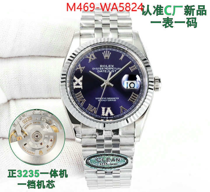 Watch(TOP)-Rolex high quality perfect ID: WA5824 $: 469USD