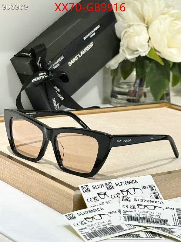 Glasses-YSL sellers online ID: GB9916 $: 70USD