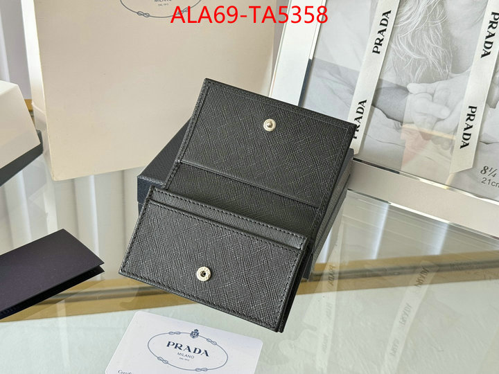 Prada Bags(TOP)-Wallet good quality replica ID: TA5358 $: 69USD,