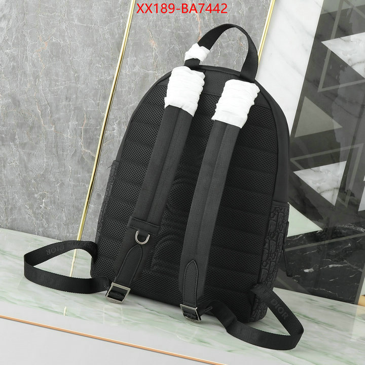 Dior Bags(TOP)-Backpack- copy aaaaa ID: BA7442 $: 189USD,