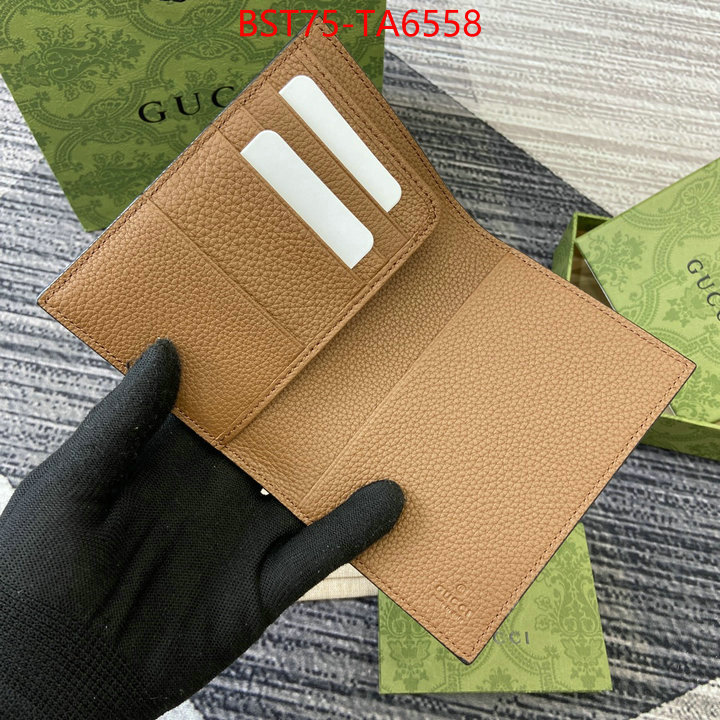 Gucci Bags(TOP)-Wallet- top grade ID: TA6558 $: 75USD,