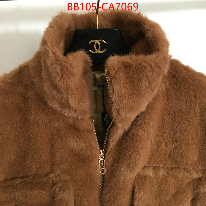 Clothing-Fendi best luxury replica ID: CA7069 $: 105USD