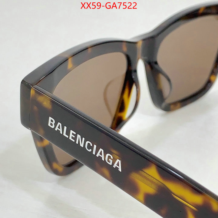 Glasses-Balenciaga luxury cheap ID: GA7522 $: 59USD