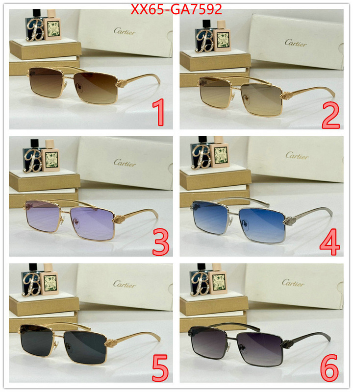 Glasses-Cartier quality aaaaa replica ID: GA7592 $: 65USD