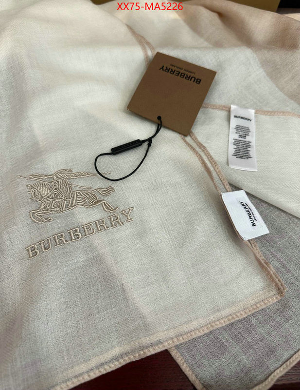 Scarf-Burberry wholesale designer shop ID: MA5226 $: 75USD