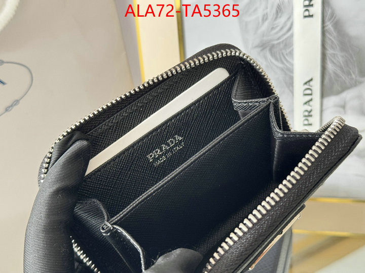 Prada Bags(TOP)-Wallet mirror copy luxury ID: TA5365 $: 72USD,