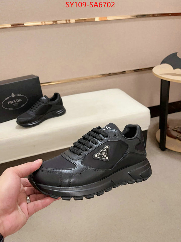 Men shoes-Prada top brands like ID: SA6702 $: 109USD