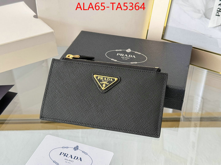 Prada Bags(TOP)-Wallet designer fake ID: TA5364 $: 65USD,