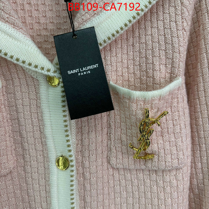 Clothing-YSL where should i buy replica ID: CA7192 $: 109USD