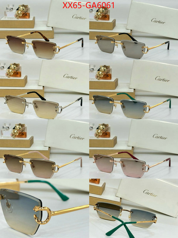 Glasses-Cartier cheap online best designer ID: GA6061 $: 65USD