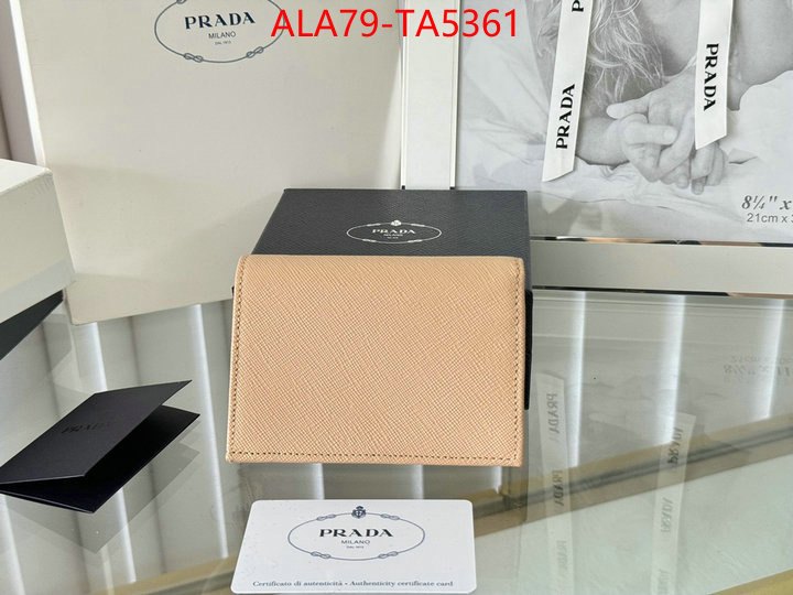 Prada Bags(TOP)-Wallet is it illegal to buy dupe ID: TA5361 $: 79USD,