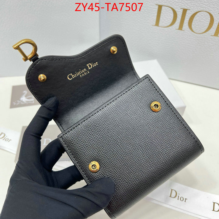 Dior Bags(4A)-Wallet- is it illegal to buy dupe ID: TA7507 $: 45USD,