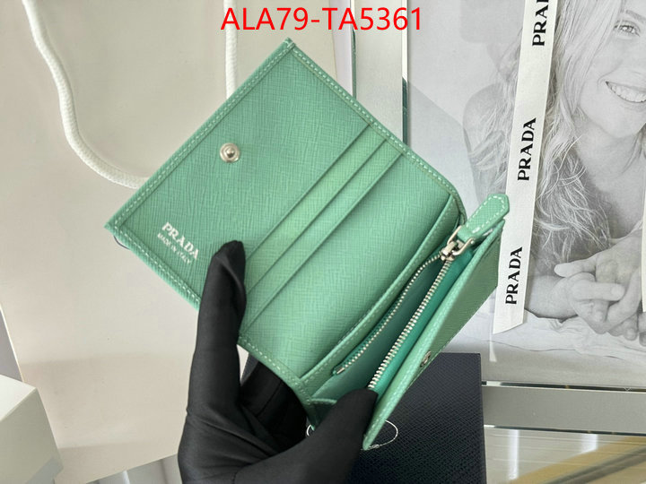 Prada Bags(TOP)-Wallet is it illegal to buy dupe ID: TA5361 $: 79USD,