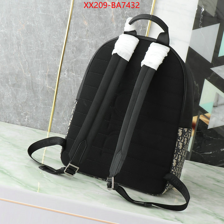 Dior Bags(TOP)-Backpack- online store ID: BA7432 $: 209USD,