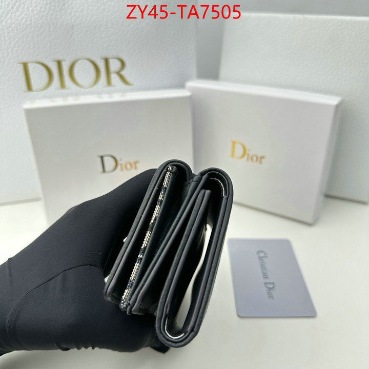 Dior Bags(4A)-Wallet- wholesale ID: TA7505 $: 45USD,