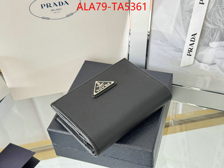 Prada Bags(TOP)-Wallet is it illegal to buy dupe ID: TA5361 $: 79USD,