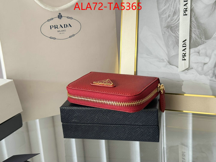 Prada Bags(TOP)-Wallet mirror copy luxury ID: TA5365 $: 72USD,