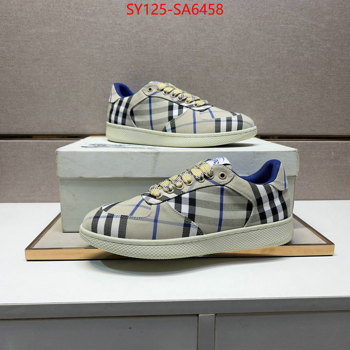 Men Shoes-Burberry top quality replica ID: SA6458 $: 125USD