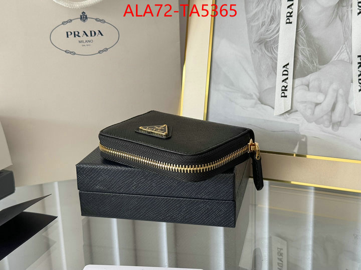 Prada Bags(TOP)-Wallet mirror copy luxury ID: TA5365 $: 72USD,