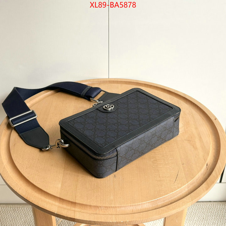 Gucci Bags(4A)-Crossbody- for sale online ID: BA5878 $: 89USD,