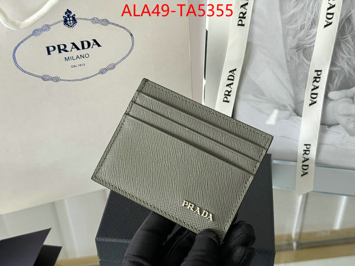 Prada Bags(TOP)-Wallet top brands like ID: TA5355 $: 49USD,