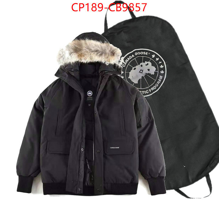 Down jacket Men-Canada Goose buy 1:1 ID: CB9857 $: 189USD