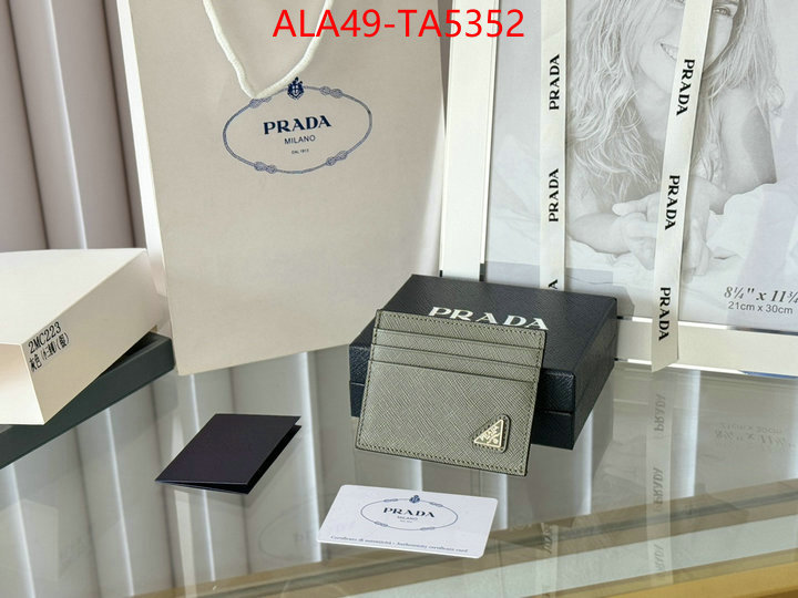 Prada Bags(TOP)-Wallet how to buy replcia ID: TA5352 $:49USD,