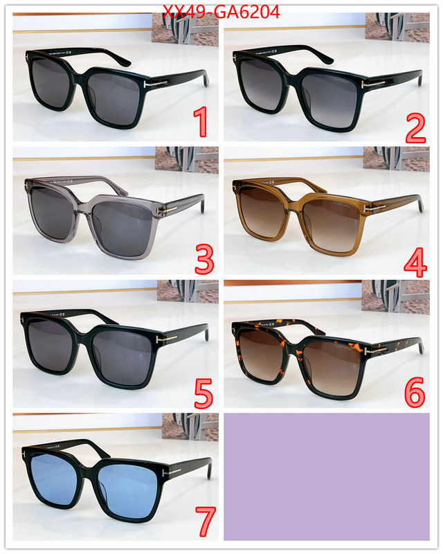 Glasses-Tom Ford top perfect fake ID: GA6204 $: 49USD