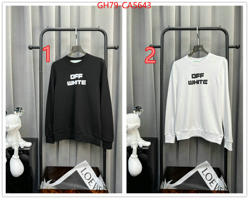 Clothing-OffWhite the quality replica ID: CA5643 $: 79USD