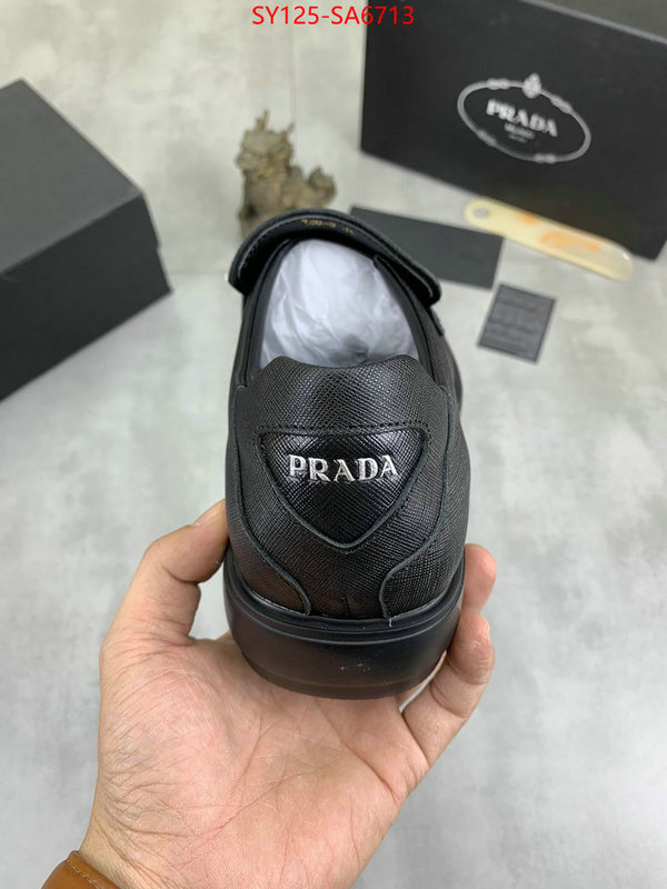 Men shoes-Prada what are the best replica ID: SA6713 $: 125USD