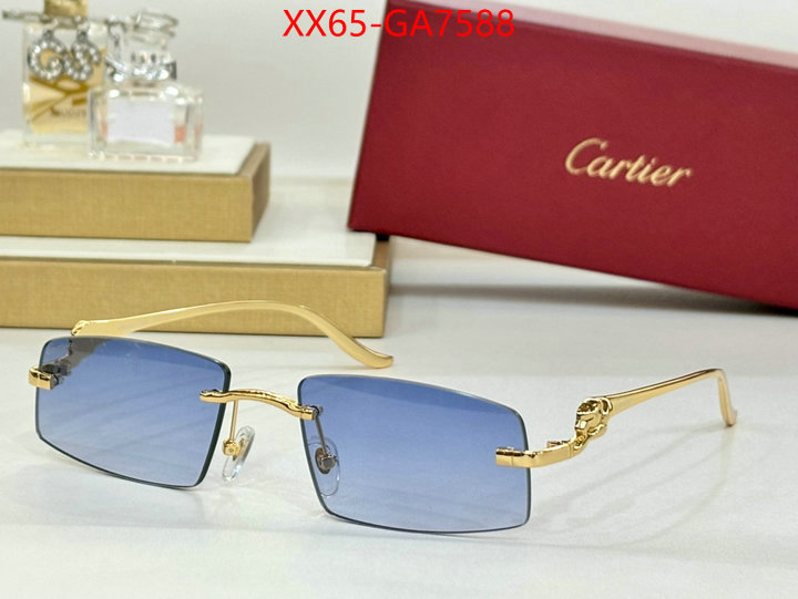 Glasses-Cartier what are the best replica ID: GA7588 $: 65USD