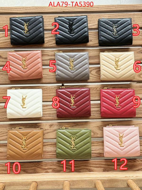 YSL Bags(TOP)-Wallet- knockoff ID: TA5390 $: 79USD,