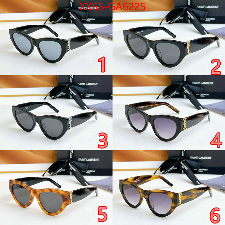 Glasses-YSL high quality replica designer ID: GA6225 $: 65USD