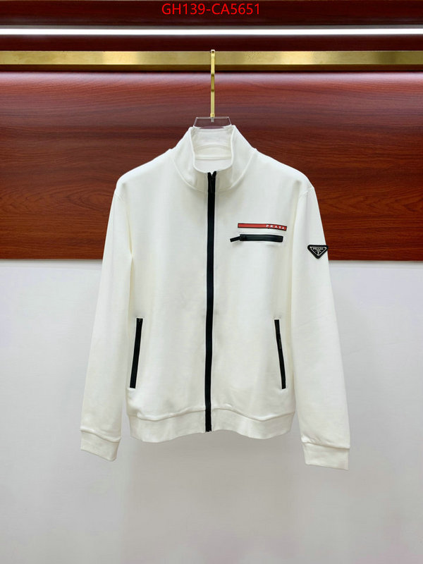 Clothing-Prada knockoff ID: CA5651 $: 139USD