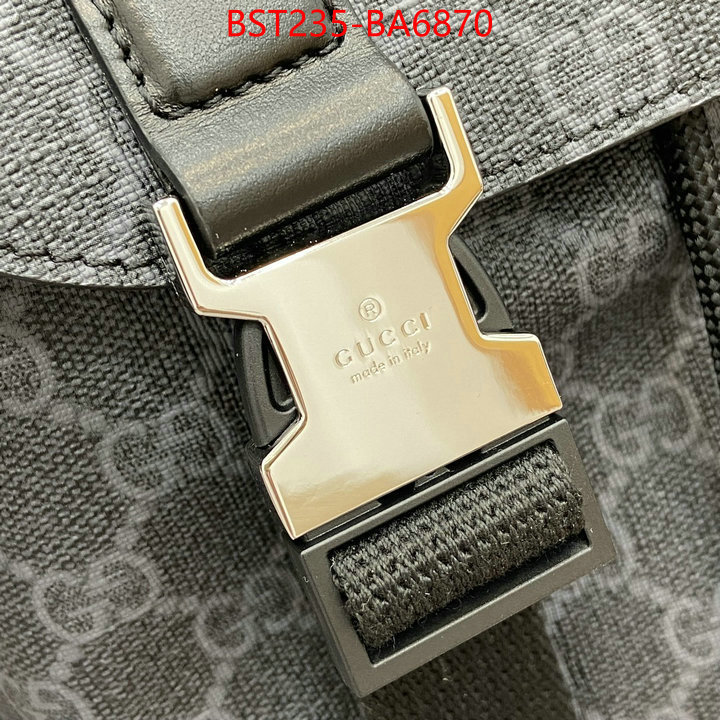 Gucci Bags(TOP)-Backpack- what's best ID: BA6870 $: 235USD,