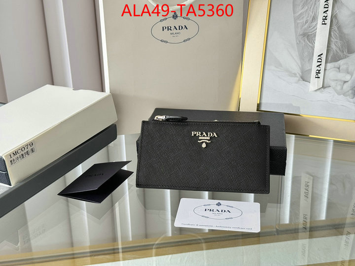 Prada Bags(TOP)-Wallet are you looking for ID: TA5360 $: 49USD,