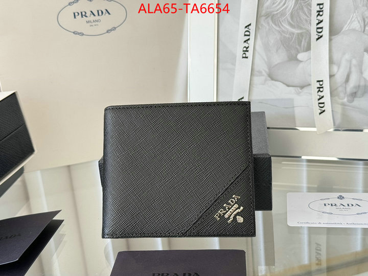 Prada Bags(TOP)-Wallet best luxury replica ID: TA6654 $: 65USD,