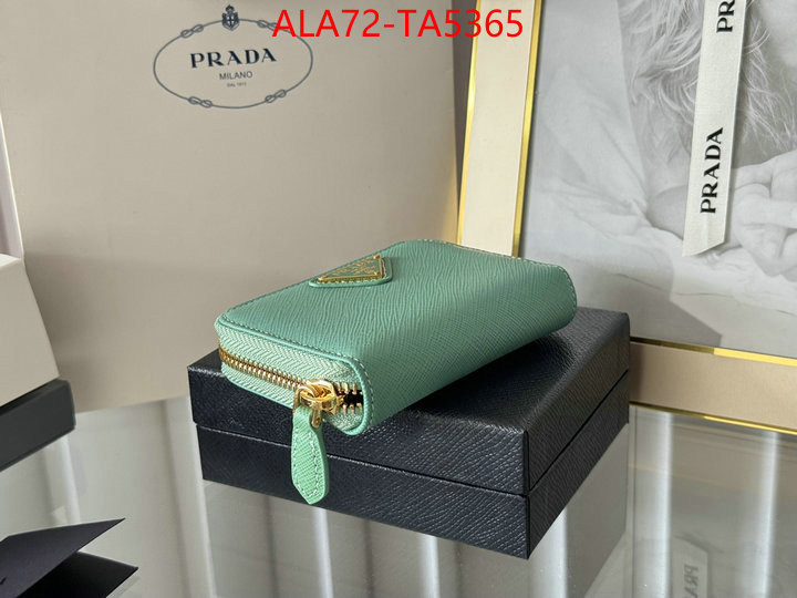 Prada Bags(TOP)-Wallet mirror copy luxury ID: TA5365 $: 72USD,