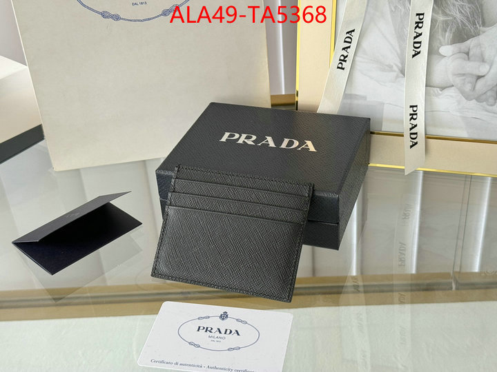 Prada Bags(TOP)-Wallet high quality replica ID: TA5368 $: 49USD,