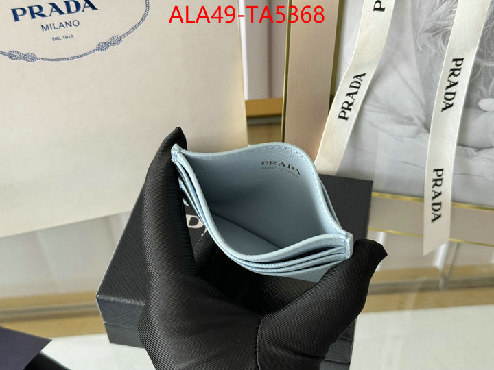 Prada Bags(TOP)-Wallet high quality replica ID: TA5368 $: 49USD,