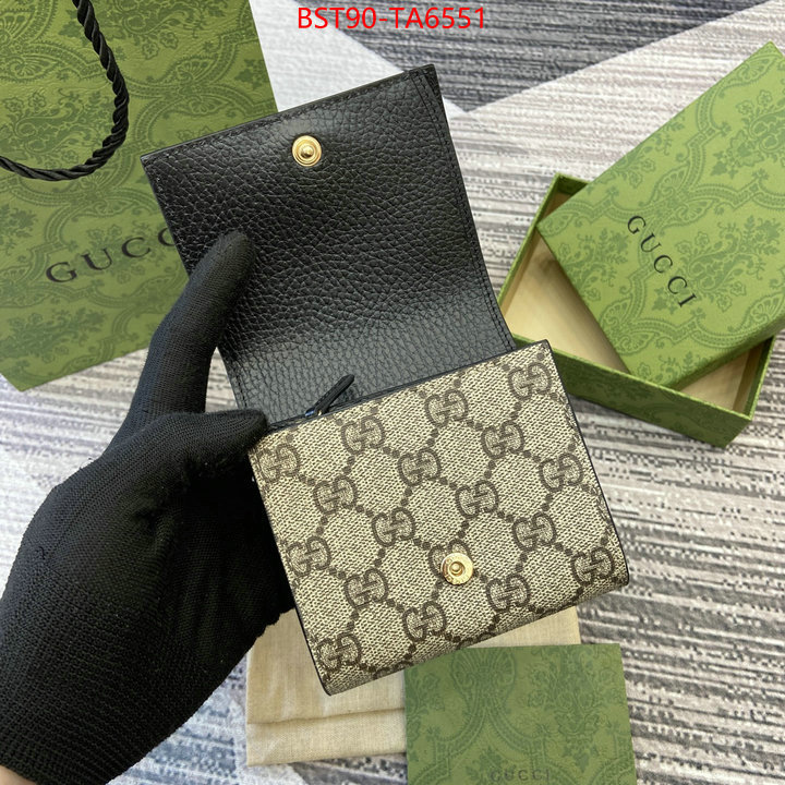 Gucci Bags(TOP)-Wallet- replica 1:1 high quality ID: TA6551 $: 90USD,