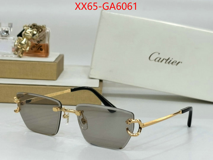 Glasses-Cartier cheap online best designer ID: GA6061 $: 65USD