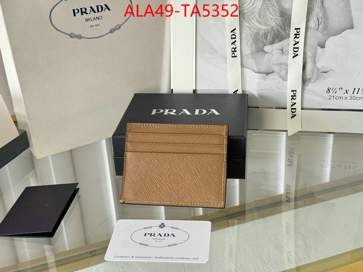 Prada Bags(TOP)-Wallet how to buy replcia ID: TA5352 $:49USD,