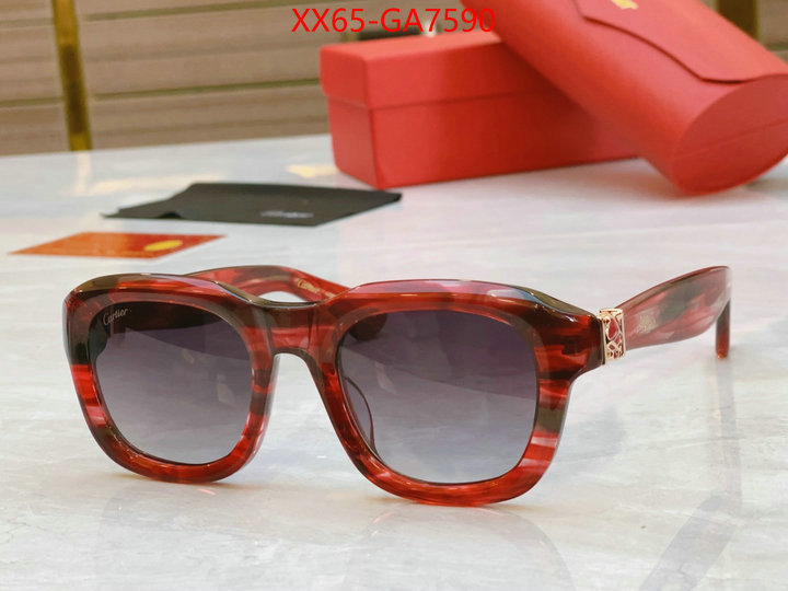 Glasses-Cartier website to buy replica ID: GA7590 $: 65USD