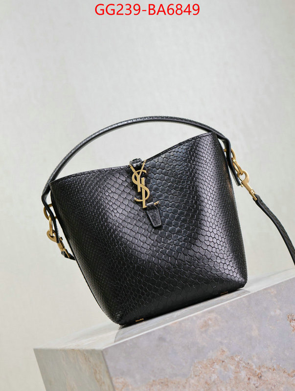 YSL Bags(TOP)-Bucket Bag wholesale imitation designer replicas ID: BA6849 $: 239USD,