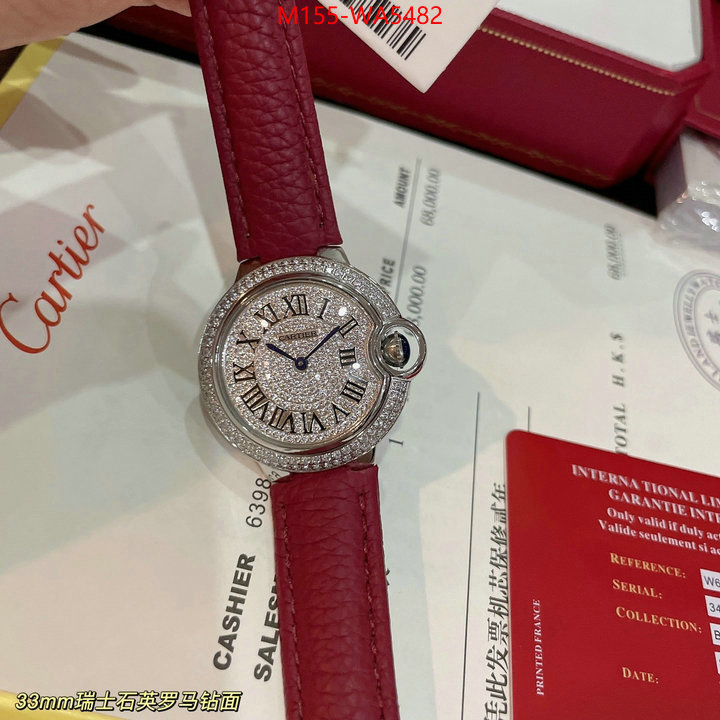 Watch(4A)-Cartier 1:1 ID: WA5482 $: 155USD