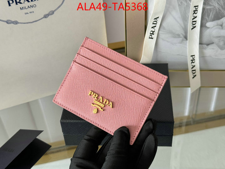 Prada Bags(TOP)-Wallet high quality replica ID: TA5368 $: 49USD,