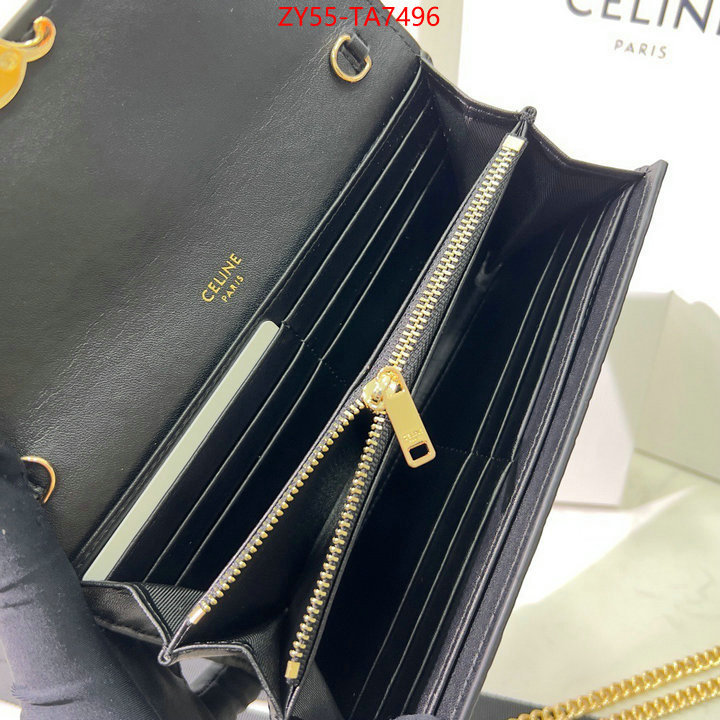 CELINE Bags(4A)-Wallet wholesale sale ID: TA7496 $: 55USD,