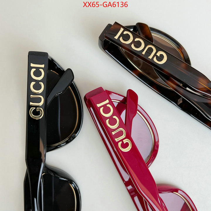 Glasses-Gucci designer 7 star replica ID: GA6136 $: 65USD